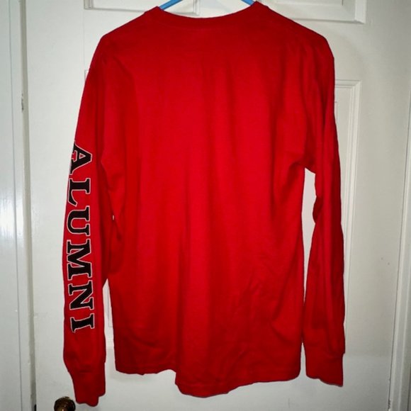 ANC Alumni Long Sleeve Red Tee - Picture 6 of 8
